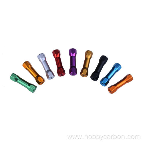 Qualified standoffs for RC Drones Colored aluminum standoffs